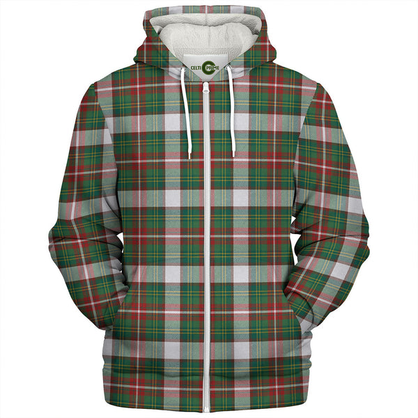 Seller Dress 2 Modern Tartan Sherpa Hoodie