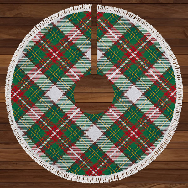 Seller Dress 2 Modern Tartan Christmas Tree Skirt