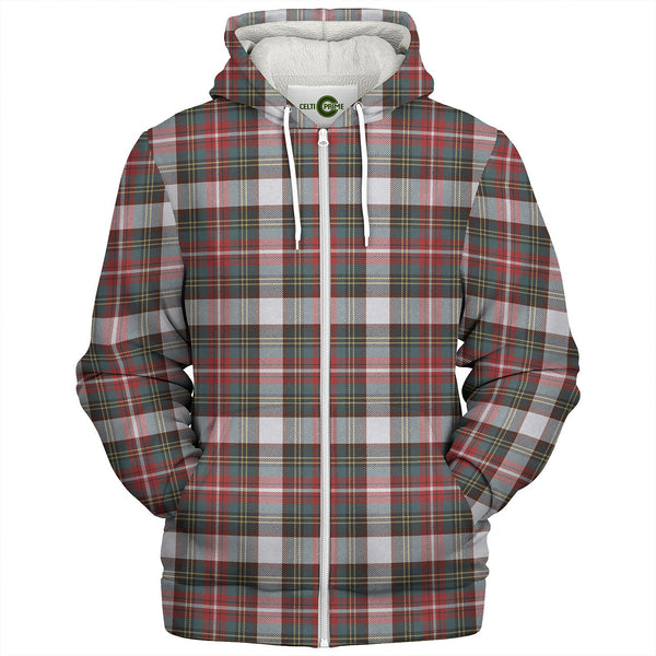 Seller Dress 2 Weathered Tartan Sherpa Hoodie