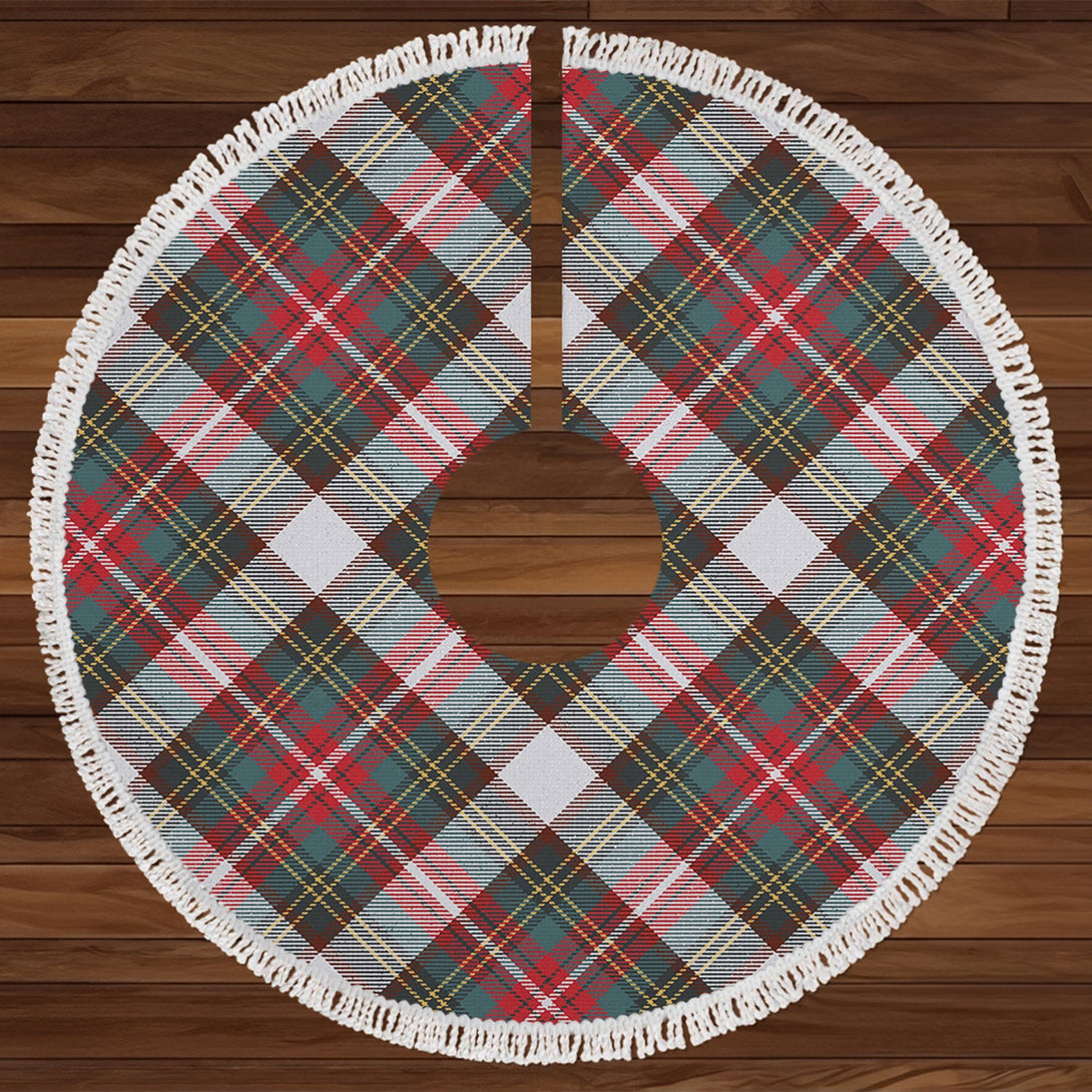 Seller Dress 2 Weathered Tartan Christmas Tree Skirt