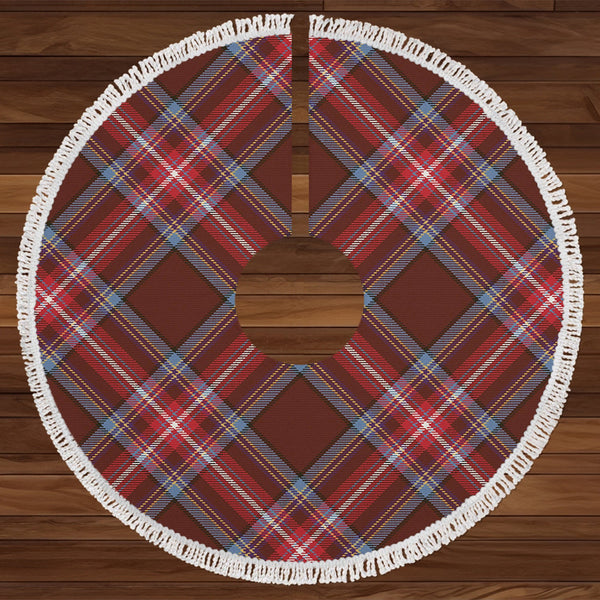 Seller Weathered Tartan Christmas Tree Skirt