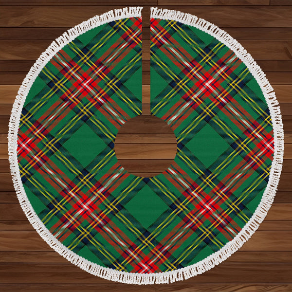 Seller 2 Modern Tartan Christmas Tree Skirt