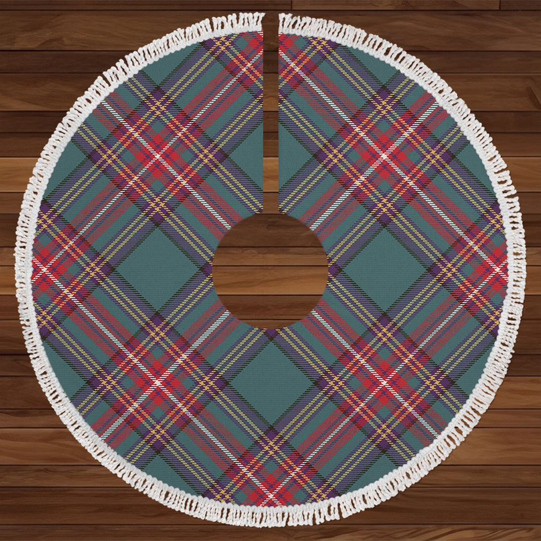 Seller 2 Weathered Tartan Christmas Tree Skirt