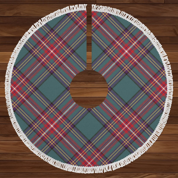 Seller 2 Weathered Tartan Christmas Tree Skirt