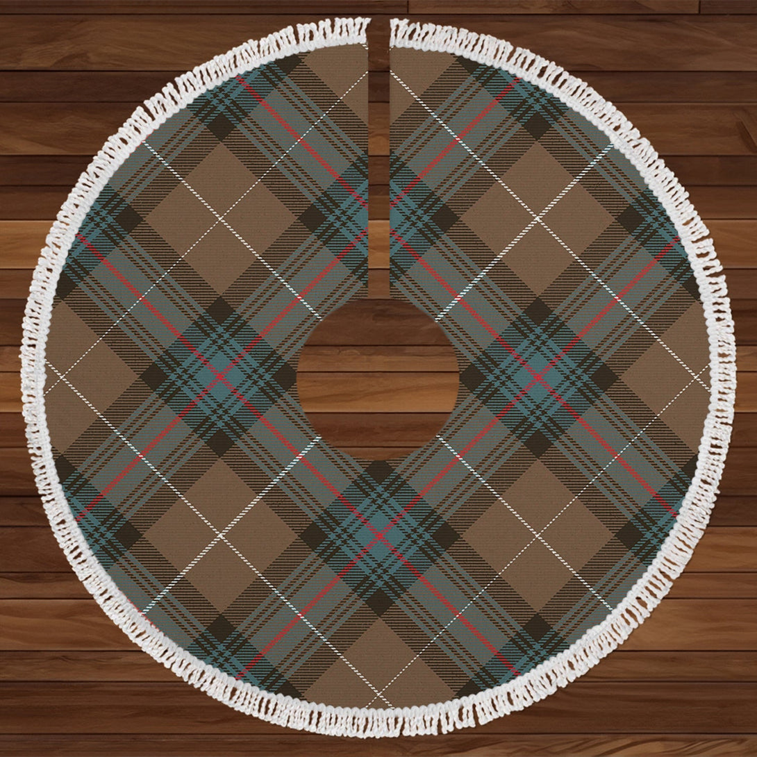 Semple Weathered Tartan Christmas Tree Skirt