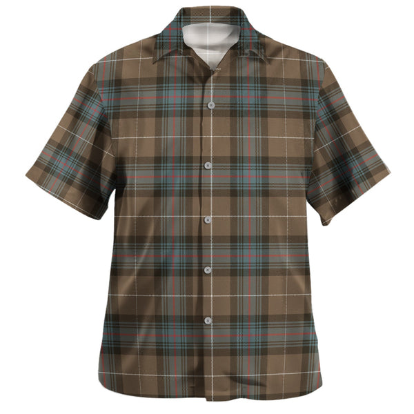 Semple Weathered Tartan Hawaiian Shirt