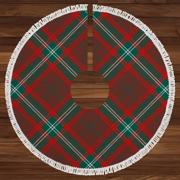 Seton Hunting Modern Tartan Christmas Tree Skirt