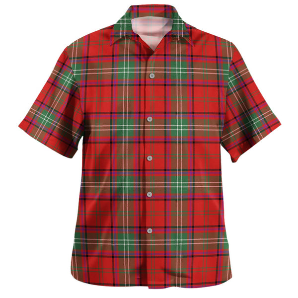 Seton Modern Tartan Hawaiian Shirt