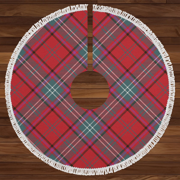 Seton Weathered Tartan Christmas Tree Skirt