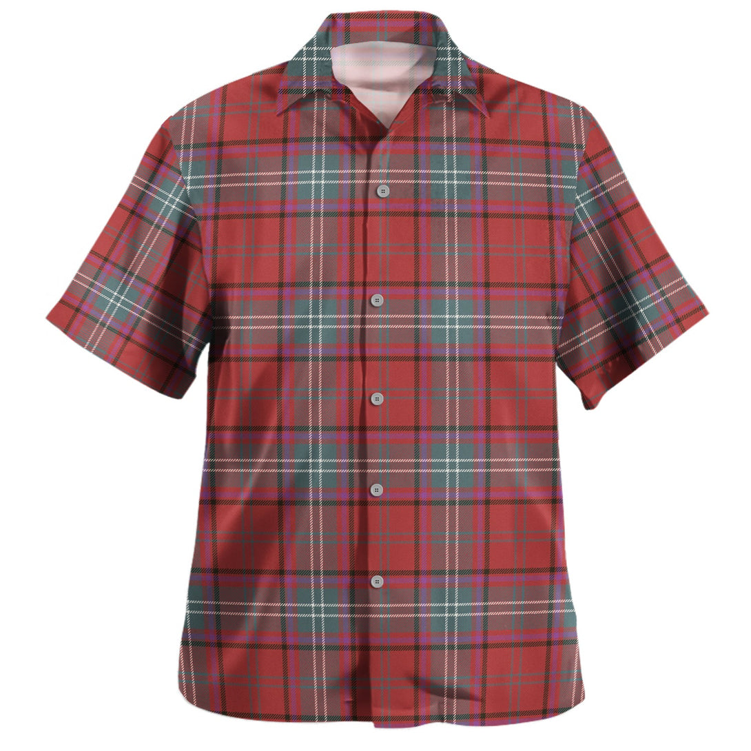 Seton Weathered Tartan Hawaiian Shirt