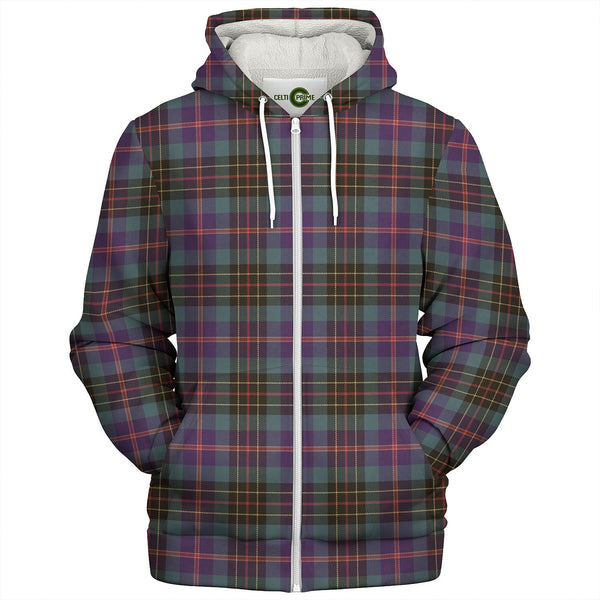 Sey Ancient Tartan Sherpa Hoodie