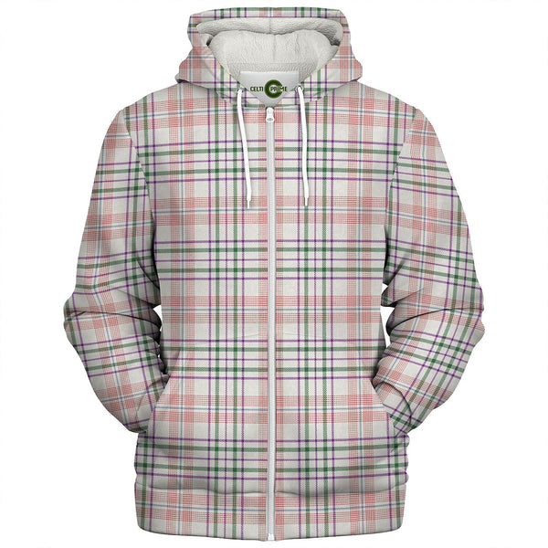 Shaw Women-s Dress Modern Tartan Sherpa Hoodie