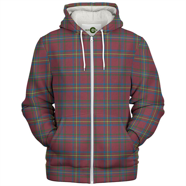 Shawl West Virginia Ancient Tartan Sherpa Hoodie