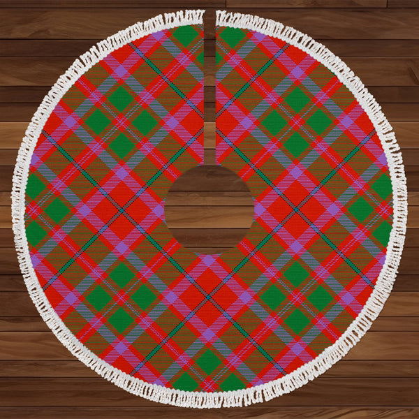 Shaw of Tordarroch Ancient Tartan Christmas Tree Skirt