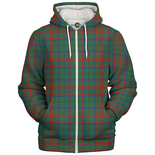 Shaw of Tordarroch Hunting Modern Tartan Sherpa Hoodie