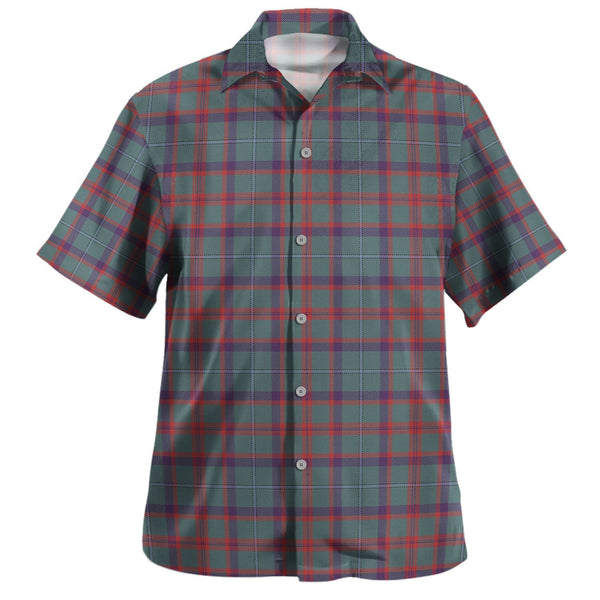 Shaw of Tordarroch Hunting Weathered Tartan Hawaiian Shirt