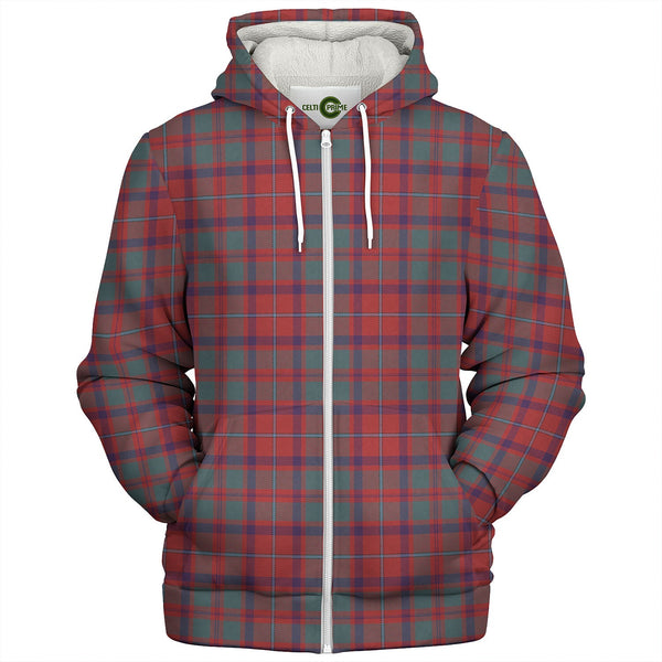 Shaw of Tordarroch Weathered Tartan Sherpa Hoodie