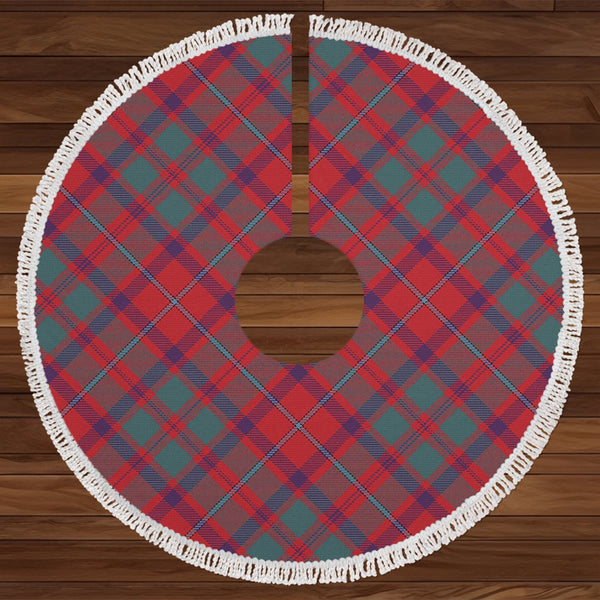 Shaw of Tordarroch Weathered Tartan Christmas Tree Skirt