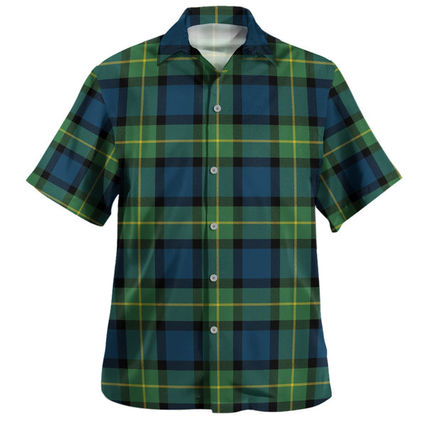 Sinclair of Ulster Modern Tartan Hawaiian Shirt