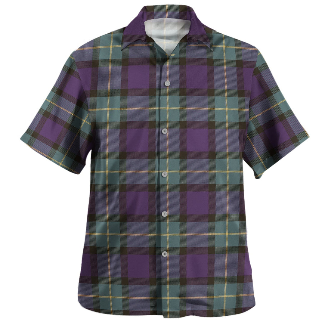 Sinclair of Ulster Weathered Tartan Hawaiian Shirt