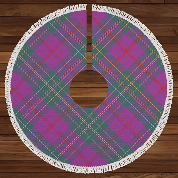 Singh Weathered Tartan Christmas Tree Skirt