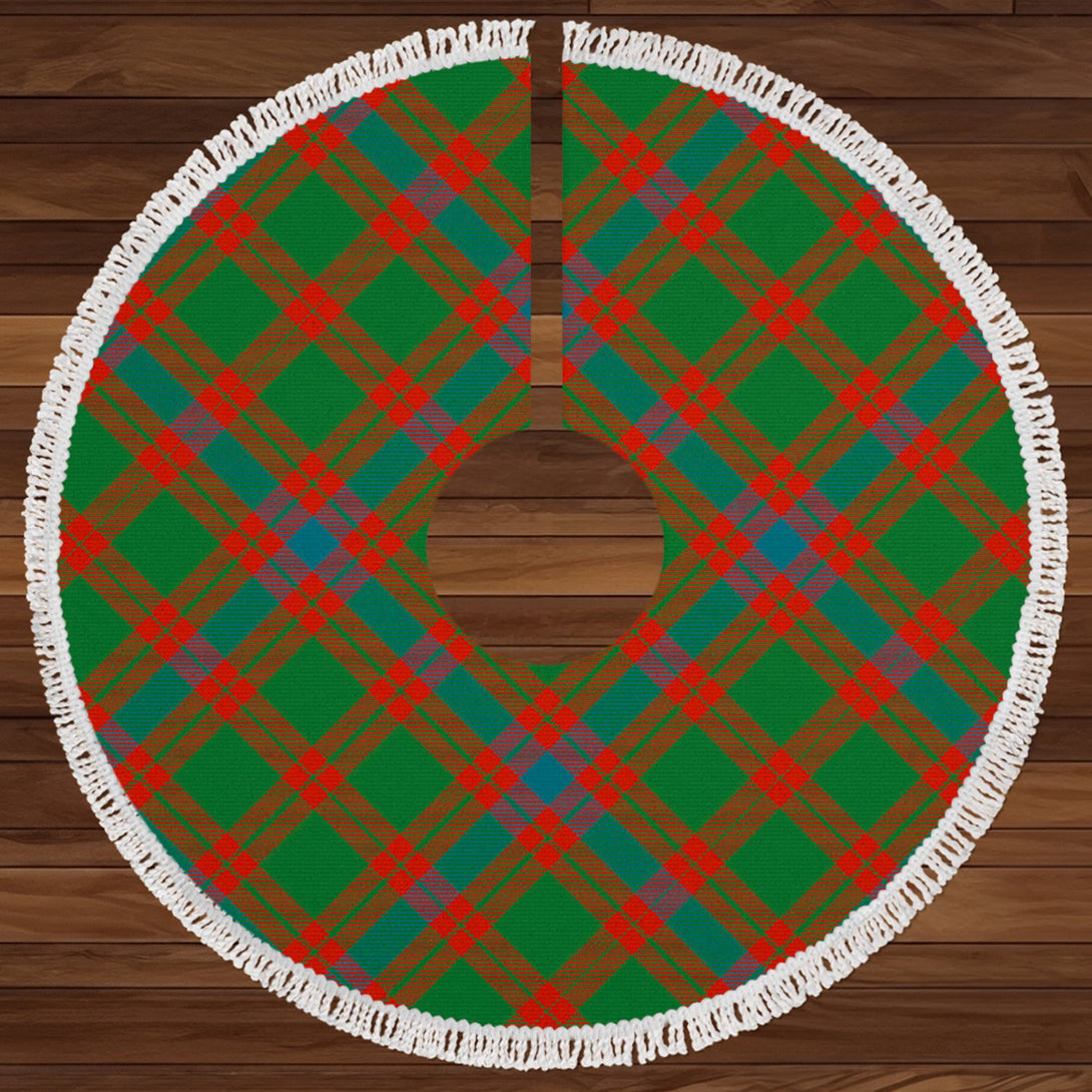 Skene Ancient Clan Badge Tartan Christmas Tree Skirt