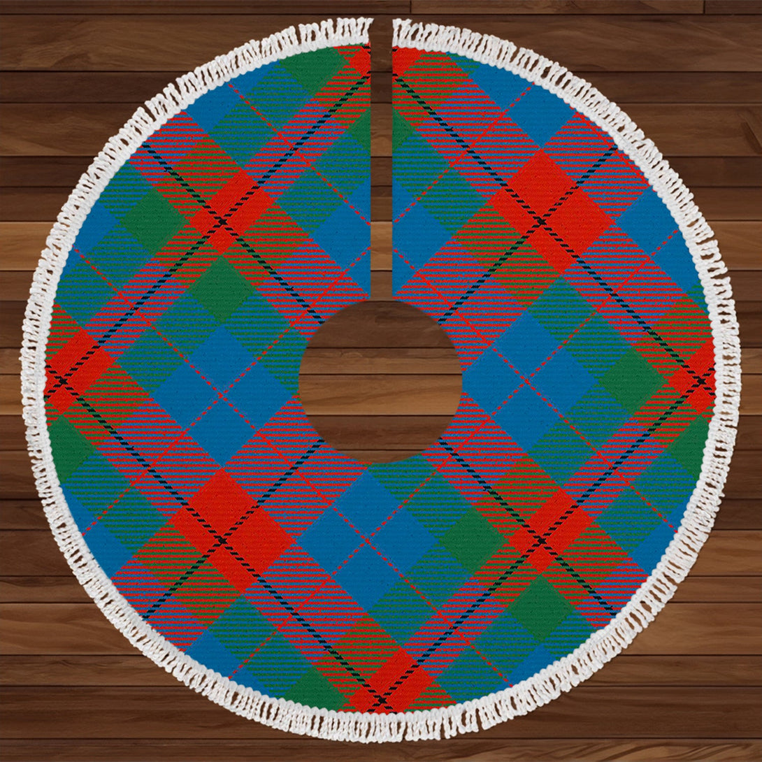 Skene of Cromar Ancient Tartan Christmas Tree Skirt