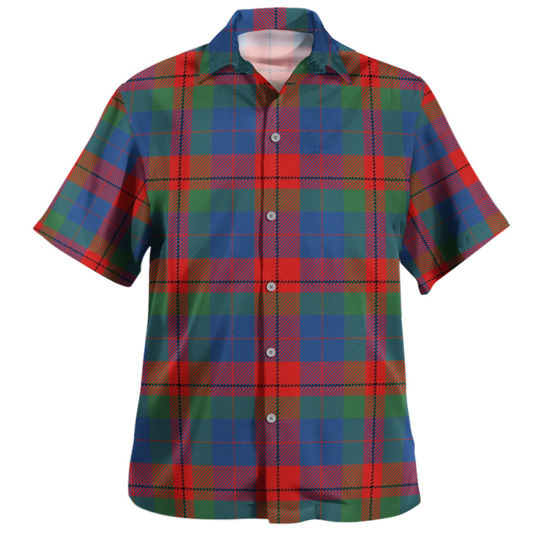 Skene of Cromar Modern Clan Badge Tartan Hawaiian Shirt