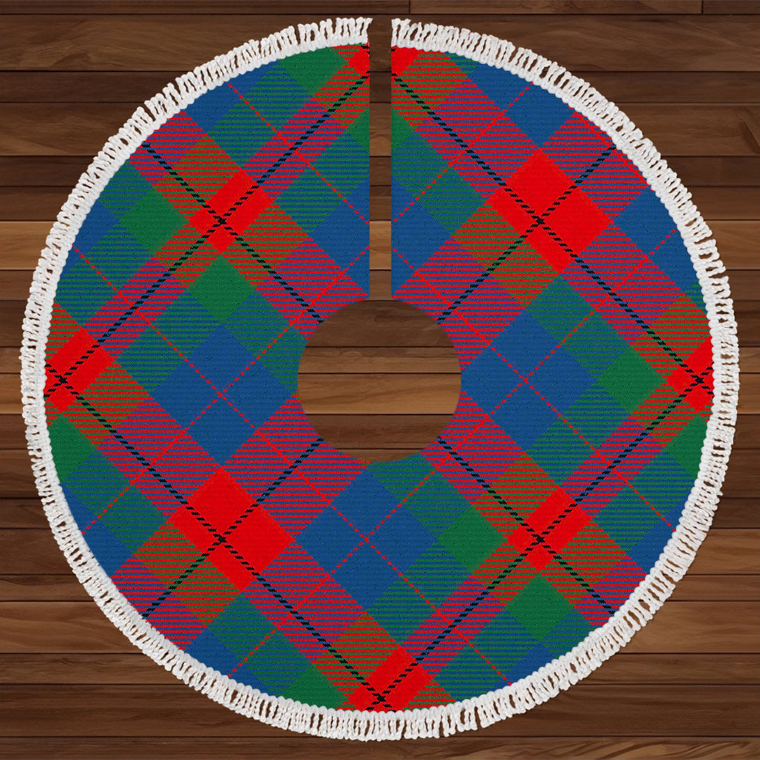 Skene of Cromar Modern Tartan Christmas Tree Skirt