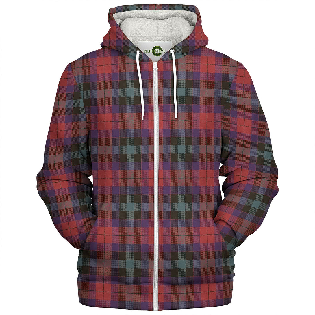 Skene of Cromar (Cant version) Weathered Tartan Sherpa Hoodie