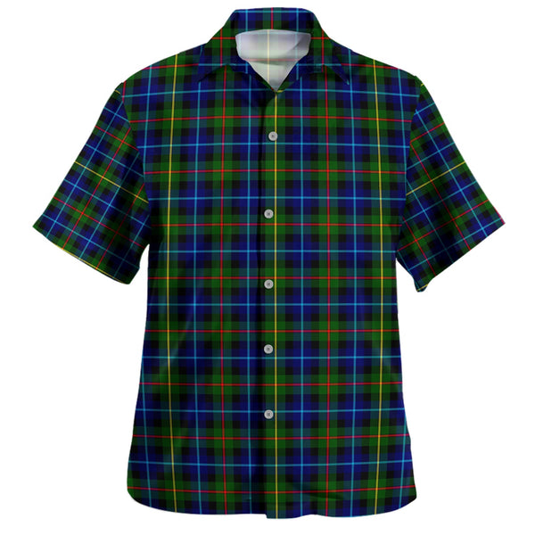 Smith Modern Clan Badge Tartan Hawaiian Shirt