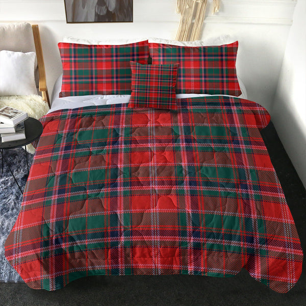 Somerville Modern Clan Badge Tartan Comforter