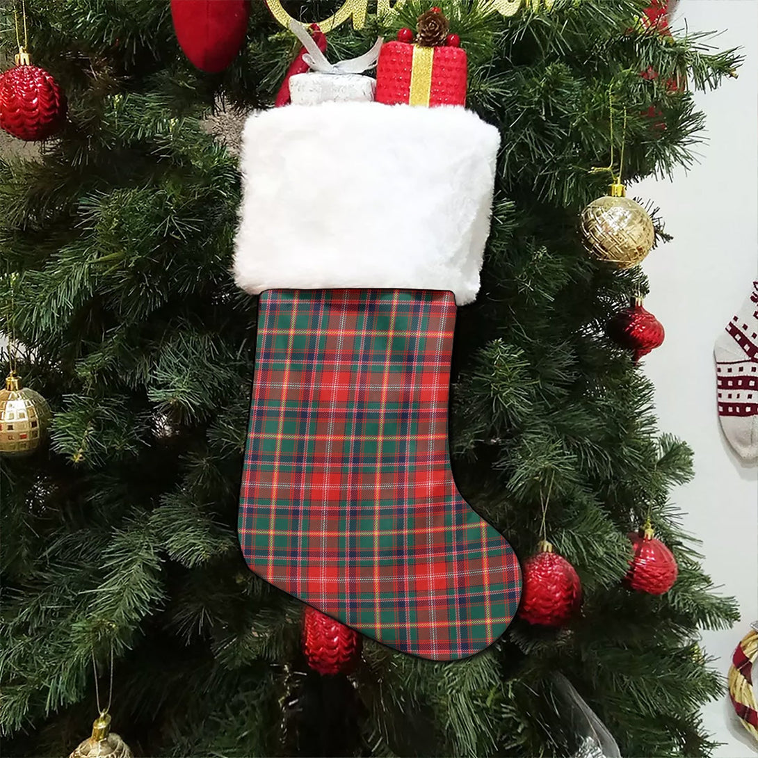 Somerville  2 Modern Tartan Christmas Stocking