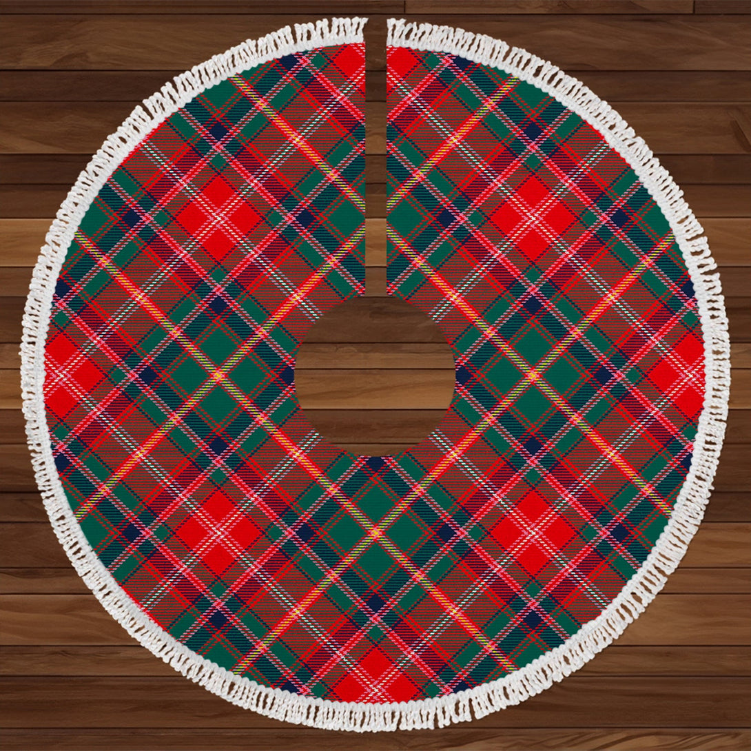 Somerville  2 Modern Tartan Christmas Tree Skirt