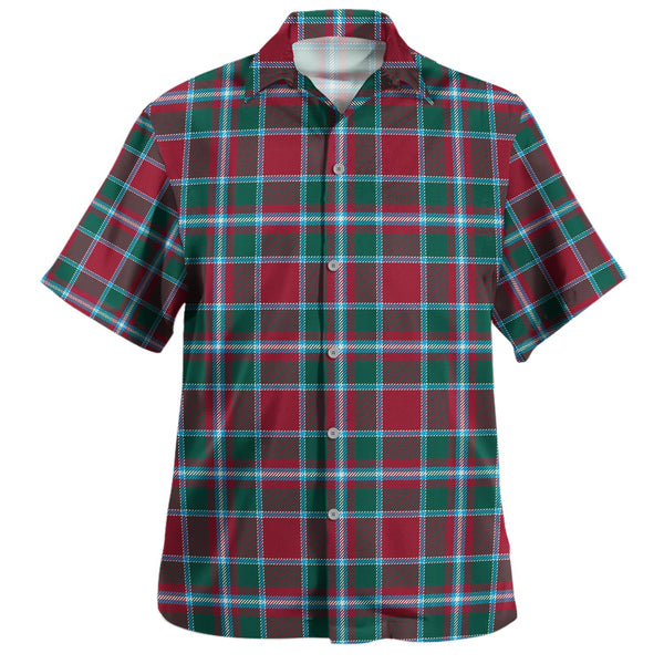 Spens Modern Clan Badge Tartan Hawaiian Shirt