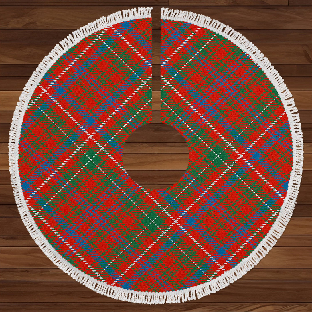 Staffa Ancient Tartan Christmas Tree Skirt