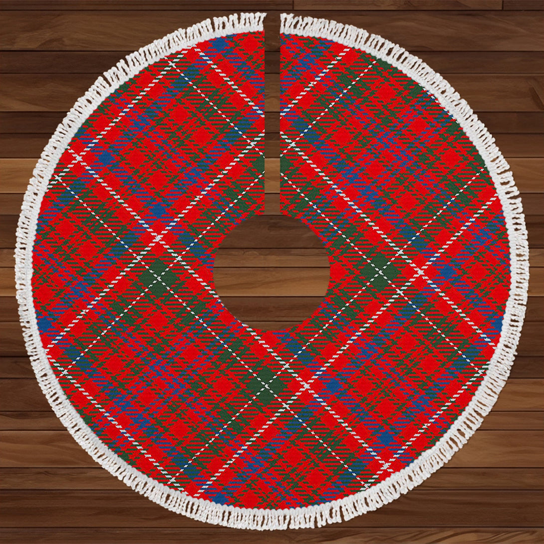 Staffa Modern Tartan Christmas Tree Skirt