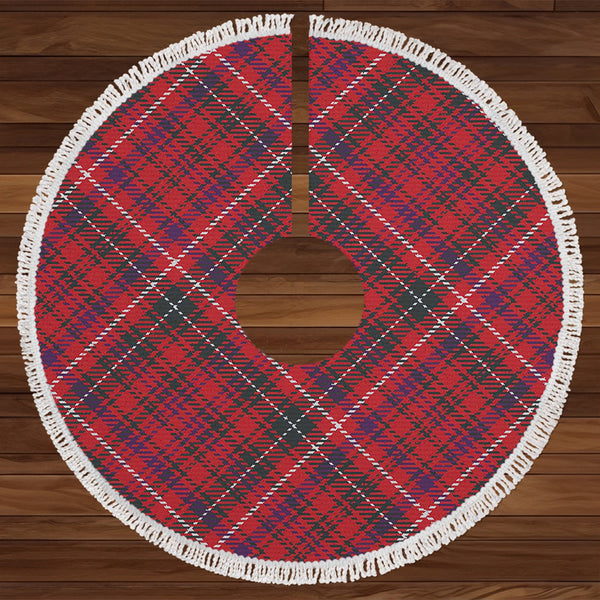 Staffa Weathered Tartan Christmas Tree Skirt