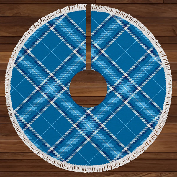 Starr Modern Tartan Christmas Tree Skirt