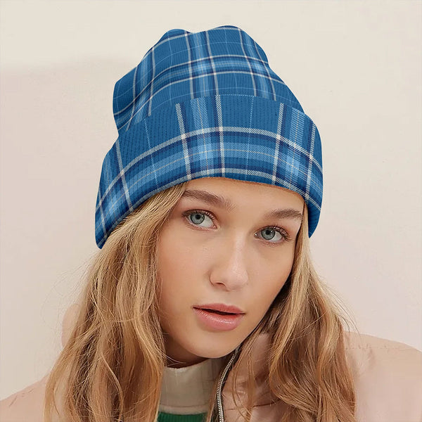 Starr Modern Tartan Knitted Beanie