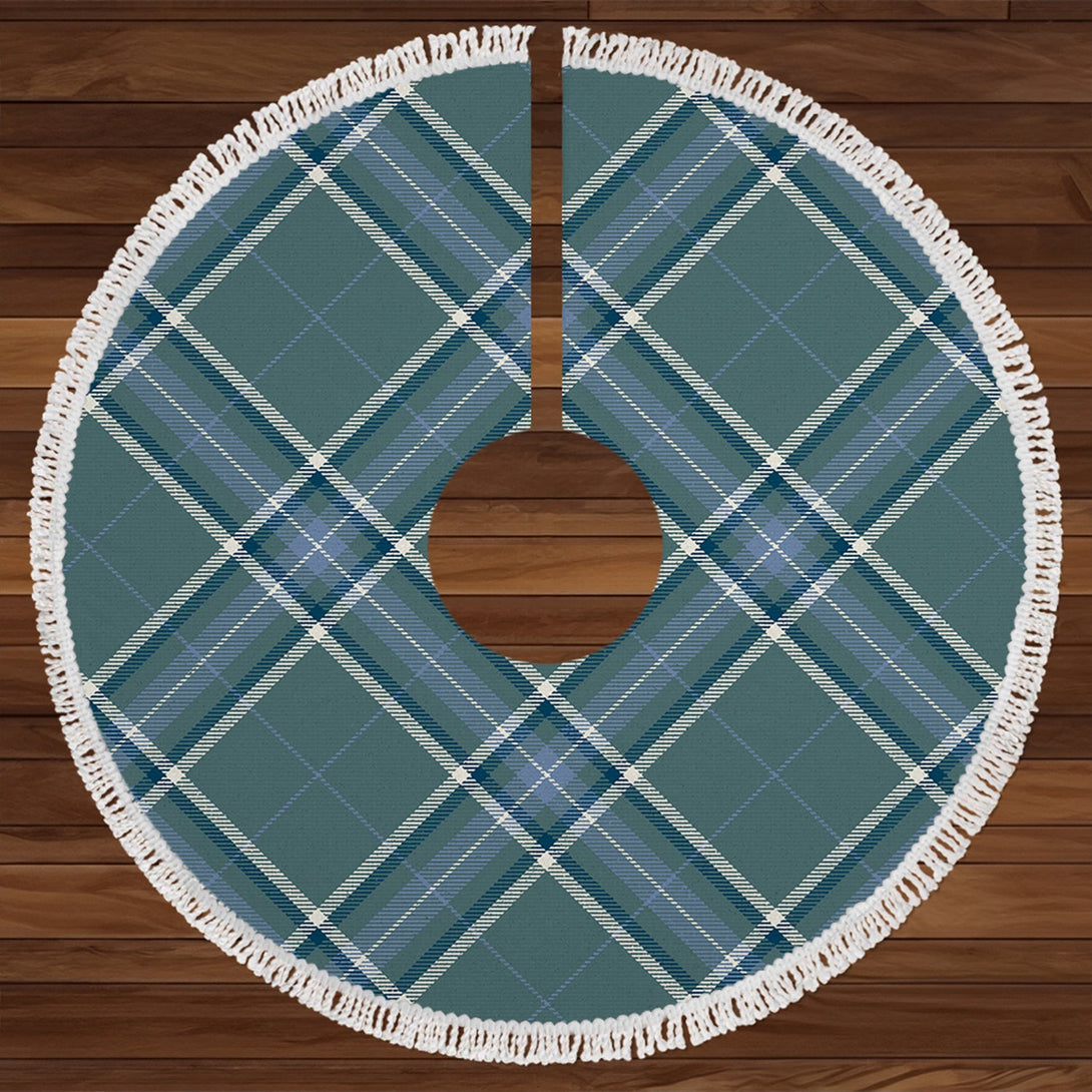 Starr Weathered Tartan Christmas Tree Skirt