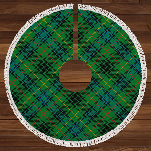 Stewart Hunting Ancient Tartan Christmas Tree Skirt