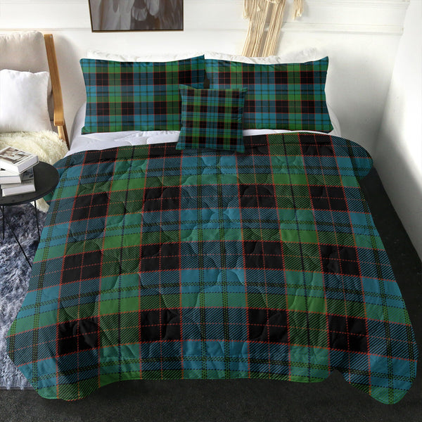 Stewart Old Ancient Clan Badge Tartan Comforter