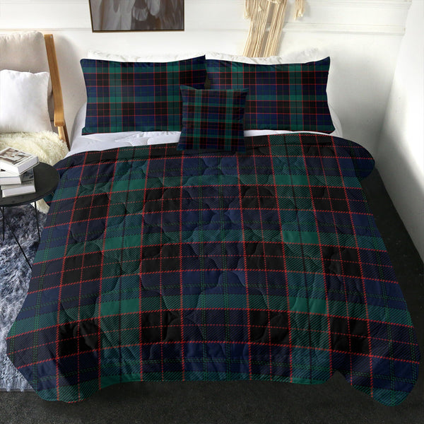 Stewart Old Modern Clan Badge Tartan Comforter