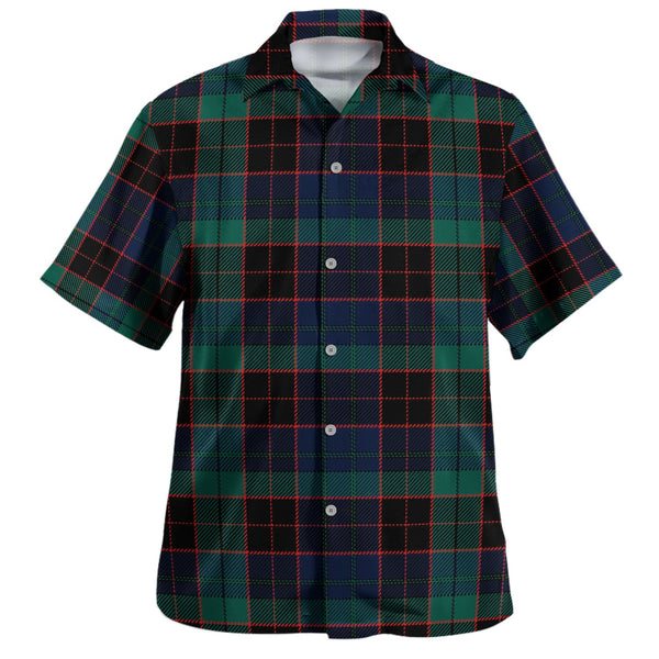 Stewart Old Modern Clan Badge Tartan Hawaiian Shirt