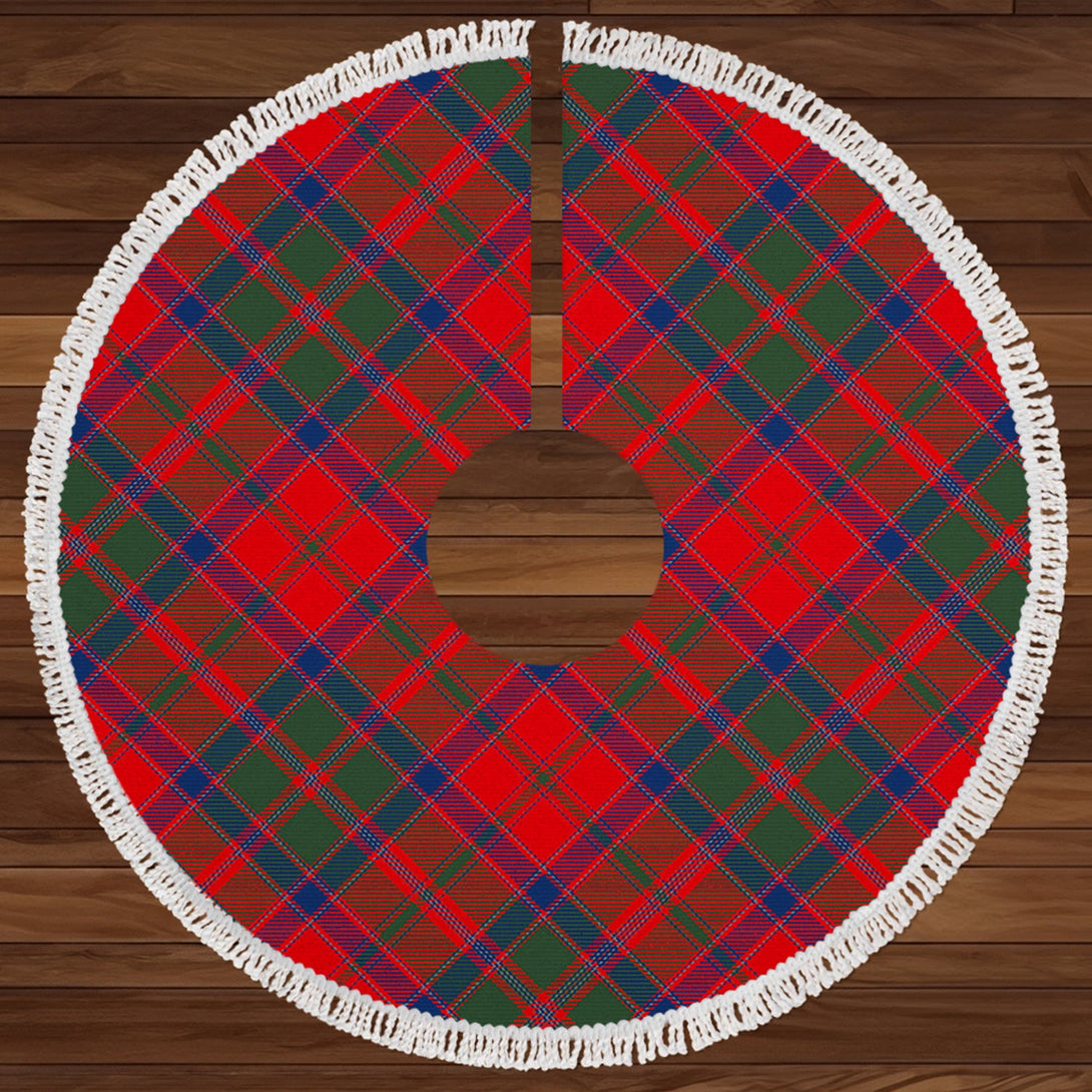 Stewart of Ardshiel Modern Clan Badge Tartan Christmas Tree Skirt