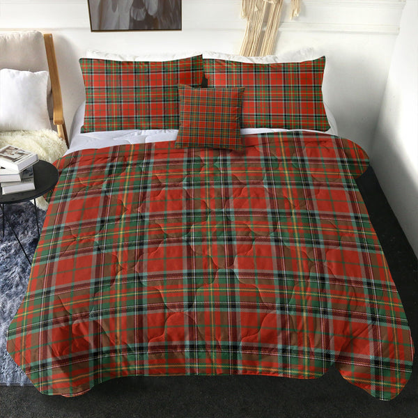 Stewart of Galloway Ancient Clan Badge Tartan Comforter