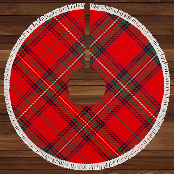 Stewart of Rothesay Modern Clan Badge Tartan Christmas Tree Skirt