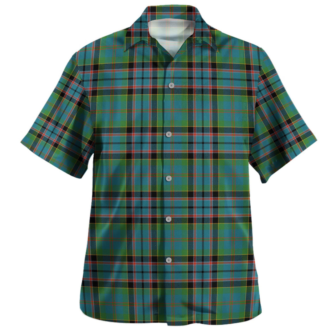 Stinson (Stephenson Stevenson) Ancient Clan Badge Tartan Hawaiian Shirt