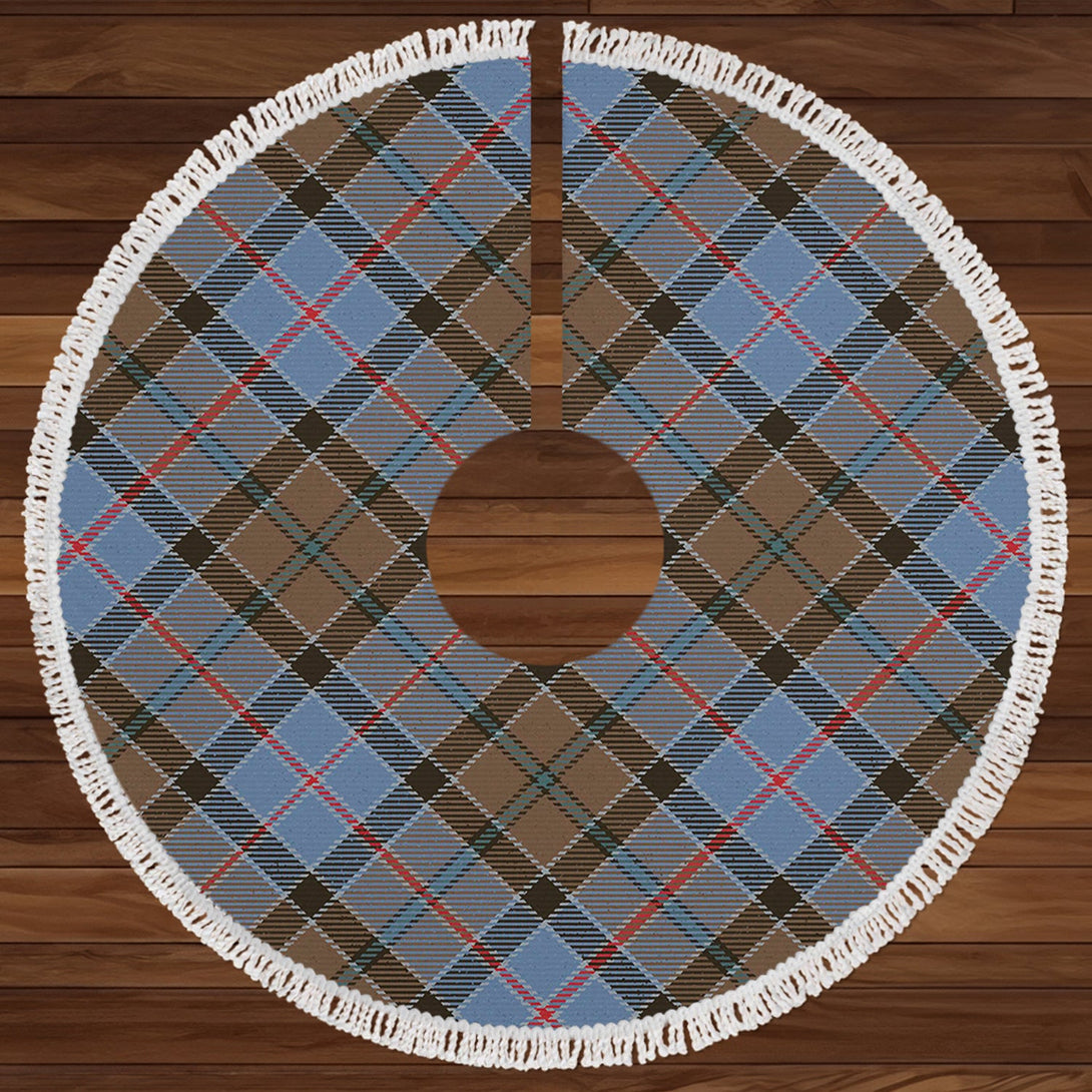 Stirling Weathered Clan Badge Tartan Christmas Tree Skirt